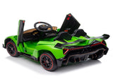 Lamborghini Poison Small Dual Drive 12V 4.5AH with 2.4G Remote Control Sports Car Electric Car Green 86940909