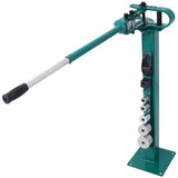 Pedestal Floor Compact Bender 7 Dies Versatile Compact Metal Tubing Bender 44' Mount Powdercoat W465P145719