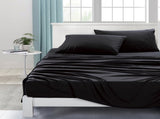 Bed Sheets 4-Piece Set OEKO-TEX Certified Bedding with Fitted Sheet, Flat Sheet & Pillowcases 53361259
