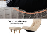 Single sofa reclining chair Japanese chair lazy sofa tatami balcony reclining chair leisure sofa W24459163