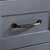 30in Gray Bathroom Vanity w/ Mirror and Top Only W122346708