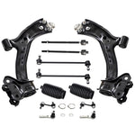 ZUN 12pc Control Arm Suspension Kit with Ball Joint Tie Rod Set for Honda CR-V 07-11 05021006