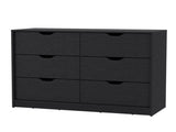 Black 4-Drawer Dresser B062P175094