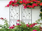 4 Pack Metal Garden Trellis 86.7" x 19.7" Rustproof Trellis for Climbing Plants Outdoor Flower W1586P268062
