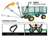 3-in-1 Oversized Steel Garden , 880lbs Pullable Mesh Metal Garden, All-Terrain Utility 63029930