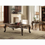 Antique Oak Coffee Table with Queen Anne Legs B062P209096