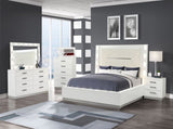 Coco Modern Style 8-Drawer Dresser Made with Wood in Milky White 659436126374