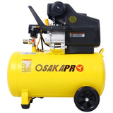 4.5HP Portable 13 Gallons Oil-Lubricated Air Compressor Tank Ultra Quiet Horizontal Tank Adjustable W46564403
