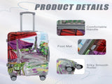 20"/24"/28" 3 pcs/set in PC Spinner Wheel Luggage, Carry on Suitcase, With Printed pattern and 91000494