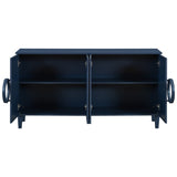 U_STYLE Four-door sideboard with French-Inspired,Suitable for Living Rooms, Entrance and Study Rooms N711P231529V