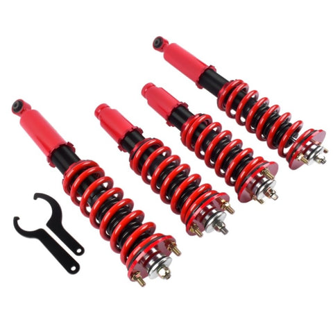 ZUN Coilovers Shocks Suspension Kit Front Rear for Honda CR-V 1996-2001 1st Gen. RD1-RD3 FWD & AWD 57397401