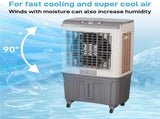 3 in 1 Portable Evaporative Cooler,707L,Indoor,Outdoor,3065 CFM Personal Air Cooler,15.85 Gal Large 40757147