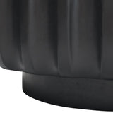 Round Solid Wood Carved Coffee Table with Elegant Sculptural Design W3137P295315