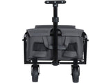 Expandable Dual-Layer Utility Wagon with 100% Extra Space - 225lbs Grocery Cart for Camping, 19268330