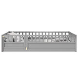 Twin Size Floor, integral construction with super high security barrier, door, children's floor W1858P164941