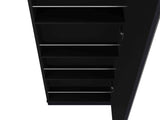Ruan XL Shoe Rack, Mirror, Five Interior Shelves, Single Door Cabinet B128P148800