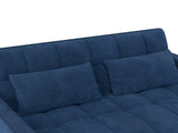 Corduroy Double Sleeper Sofa With Pull-Out Bed, 2 Pillows & Side Storage Pocket 87519745