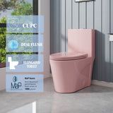 1.1/1.60 GPF Dual-Flush One Piece Toilet, Water-Saving Elongated Comfort Height Floor Mounted, W3192P277861