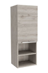 ZUN Light Grey 2-Shelf Bathroom Cabinet B06280563