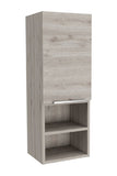 ZUN Light Grey 2-Shelf Bathroom Cabinet B06280563