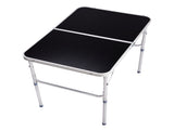 3ft Aluminum Alloy Folding Table Black 94753941