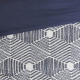 Full/Queen Cotton Jacquard Duvet Cover Set B035129131