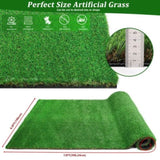 6.5FTX13FT Outdoor Artificial Grass Runner Rug, Thick Realistic Fake Grass Roll Decor Patio Balcony W1790P230842