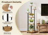 6-Tier Plant Stand with RGB Light Strip, Smart APP & Remote Control Plant Shelf for Home 32478547