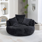 ZUN COOLMORE Bean Bag Chair Lazy Sofa Durable Comfort Lounger High Back Bean Bag Chair Couch for Adults W395P181450