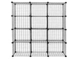 12-Cube Organizer Cube Storage Storage Shelves Wire Cube Storage Origami Shelves Metal Grid 82647882
