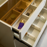 3 in 1 Vanity Desk, Flip Top Vanity Set with Mirror and 3 Drawer, Small Makeup Vanity Table with T3685P338704