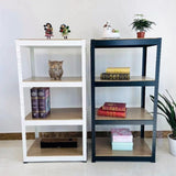 ZUN Storage Shelves - 4 Tier Adjustable Garage Storage Shelving, Heavy Duty Metal Storage Utility Rack 07660996