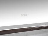 72 x6 Inch LED Bathroom Mirror with Aluminum Frame, Wall Mounted Vanity Mirror, Anti-Fog, Memory, W2287P358704