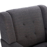 Modern Soft Teddy Material Ergonomics Accent Chair Living Room Chair Bedroom Chair Home Chair With W676P172469