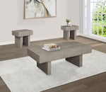 ZUN 1pc Contemporary Style Brown Gray Coffee Table Rectangular Table Top Wooden Living Room Furniture B011P245867