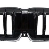 For BMW X1 U11 U12 2023-24 Glossy Black Front Bumper Kidney Grille Engine Grill W1155P339602