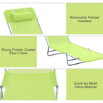 ZUN Folding Lounge Chairs / beach chair （Prohibited by WalMart） 89289700