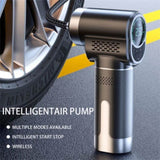 ZUN 150PSI Handheld Air Compressor Electric Wireless Portable Tire Inflation Pump Digital Display LED 87490999