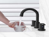 Bathroom Faucet For bathroom Sink With Two Handles And Supply Lines with Swivel- MB B2724P501315