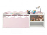 Kids Toy Storage Organizer with Movable Drawer & Anti-Tipping Kit for Playroom Nursery - Pink 70922205