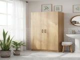 Modex Oak Multi-Purpose Utility Storage Cabinet B040P474698