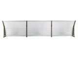 HT-300 x 100 Household Application Door & Window Rain Cover Eaves Transparent 59829794