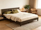 Queen Platform Bed Frame with Headboard Footboard & Storage 32143787