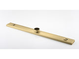 30 Inches Linear Shower Drain, Included Hair Strainer and Leveling Feet W2287P151472