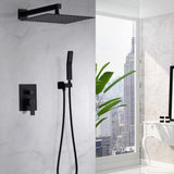 12 Inch Bathroom Rain Shower Combo Set With Hand Shower W121749882
