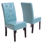 ZUN CARTER 5-TUFT KD DINING CHAIR 54274.00PUTBLU