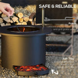 ZUN Outdoor Fire Pit 07128221