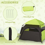 ZUN Pop Up Dog Tent / Pet Camping Tent （Prohibited by WalMart） 94770296