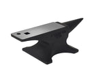 Single Horn Anvil, 110Lbs/50kg Cast Steel Anvil, High Hardness Rugged Round Horn Anvil Blacksmith, W3213P453363