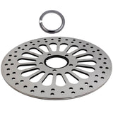 Stainless Steel Super Spoke 11.5" Front Brake Rotor Rotors Brak Disk Fit Harley 1984-2013 02744494
